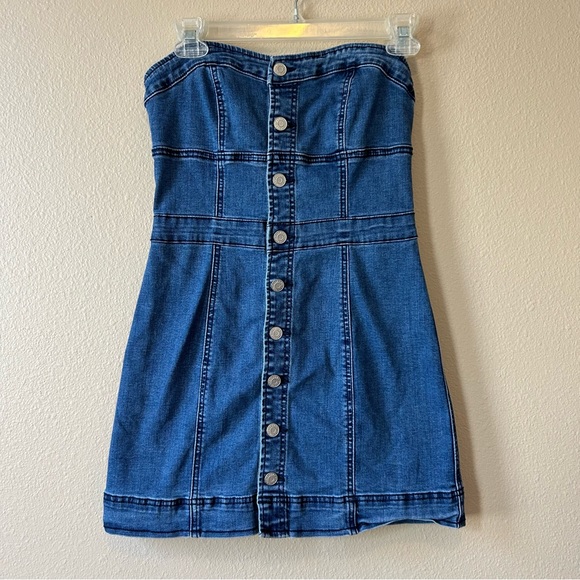 Pacsun Small Jean Dress - Picture 5 of 5